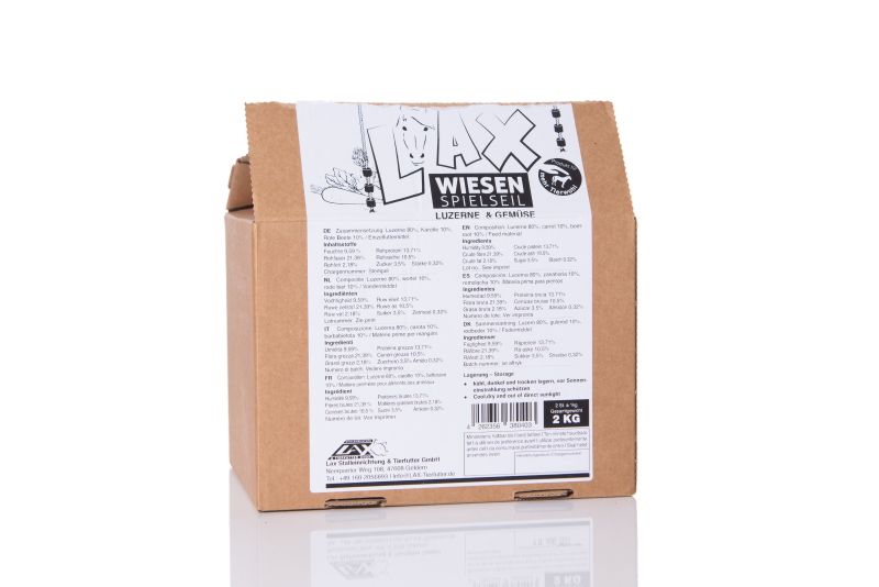 Lax Wiesen Spielseil -Luzerne + Gemüse - 2er Pack