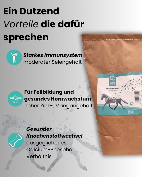 Mineralfutter organisch